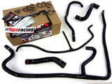 HPS Reinforced Black Silicone Radiator   Heater Hose Kit Coolant for Chevy 09-13 Corvette 6.2L V8