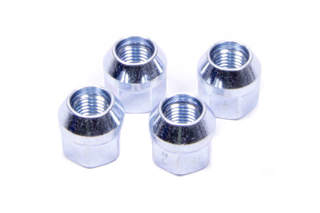 4 Lugnuts Acorn Bulge Open End 12mm x 1.5