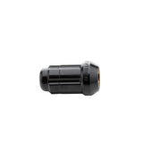 20 Lug Nuts 12mmx1.25 Black w/Key