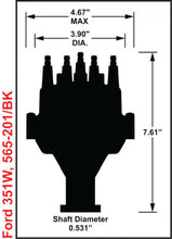 Load image into Gallery viewer, Holley EFI Dual Sync Ford 351W Distributor