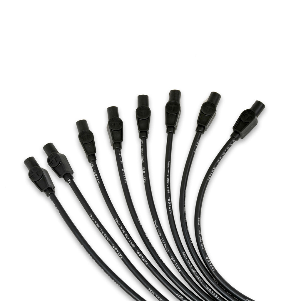 Taylor Cable 8mm Spiro-Pro univ 8 cyl 180 black