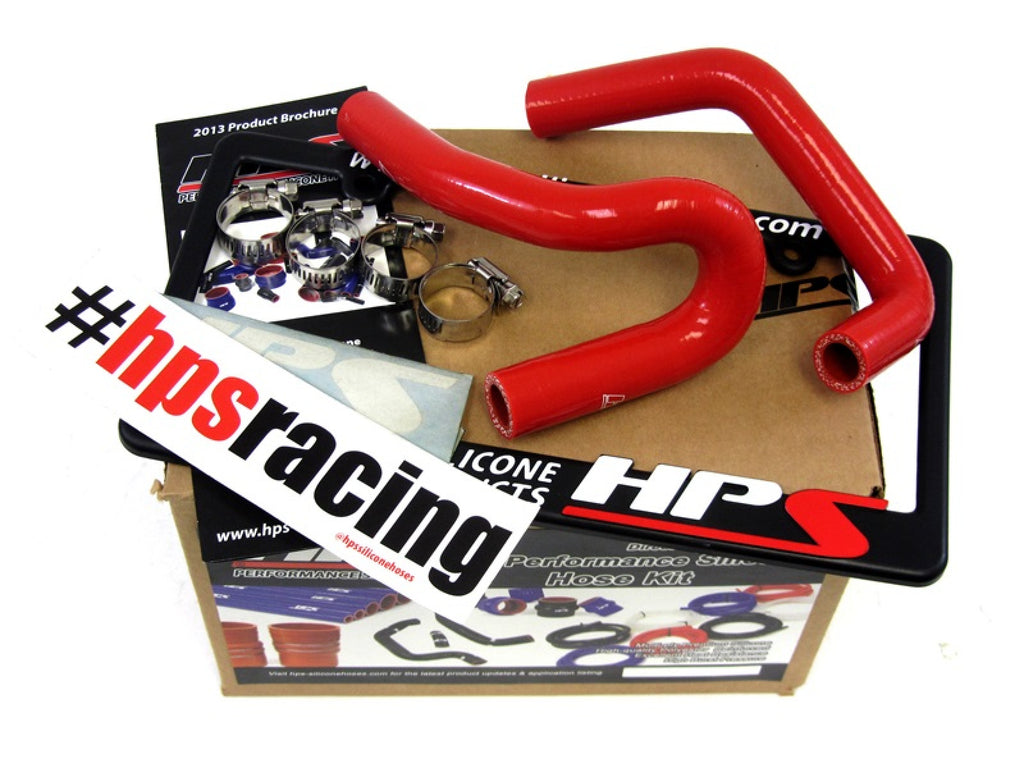 HPS Reinforced Red Silicone Heater Hose Kit Coolant for Mazda 99-05 Miata 1.8L