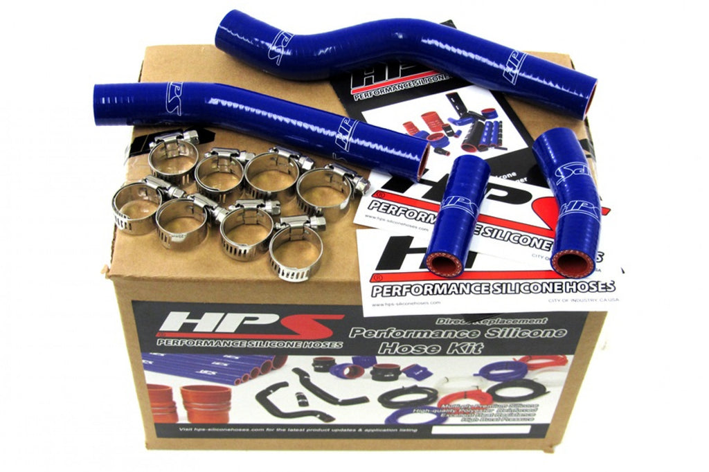 HPS Blue Reinforced Silicone Radiator Hose Kit Coolant for Yamaha?07-09 WR450F