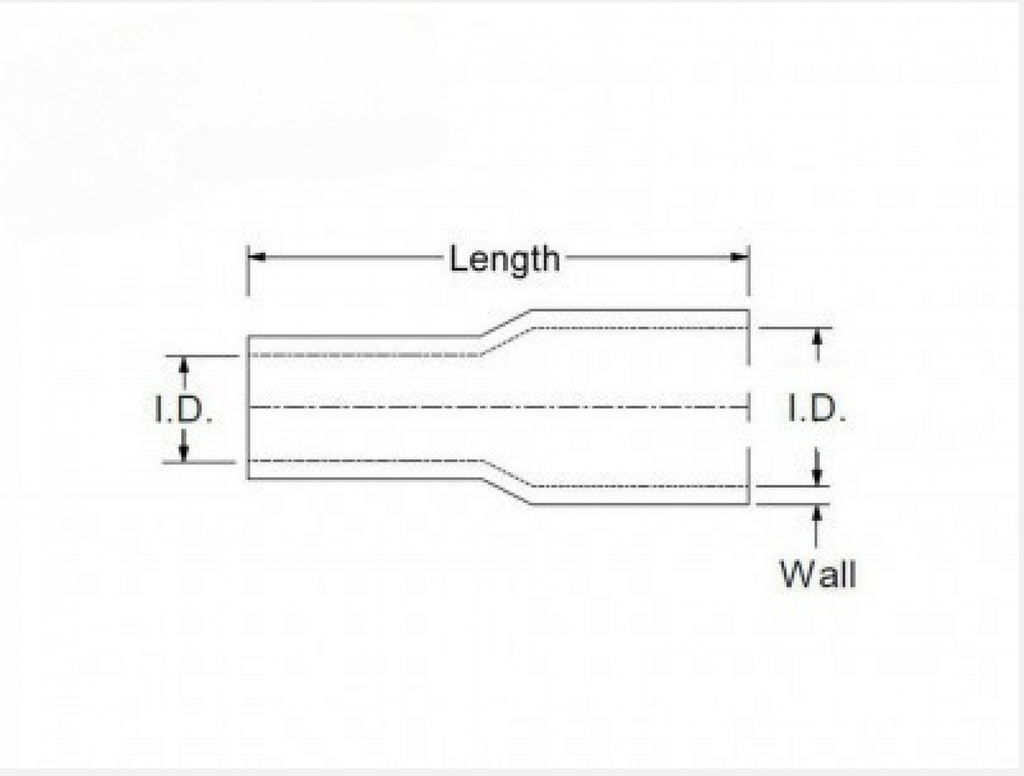 BOOST Products Silicone Reducer Coupler, 2-3/8" - 1-3/4" ID, Black