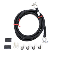 Load image into Gallery viewer, Taylor Cable 1/0 ga black 8ft Battery Cable Kit