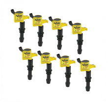 Load image into Gallery viewer, ACCEL Ignition Coil - SuperCoil - 2004-2008 Ford 4.6L/5.4L/6.8L 3-valve engines - Yellow - 8-Pack