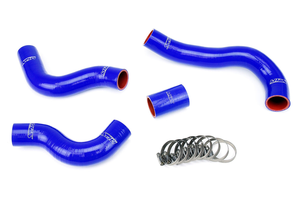 HPS Blue Reinforced Silicone Radiator Hose Kit Coolant for Nissan 84-89 300ZX 3.0L V6 Turbo / NA