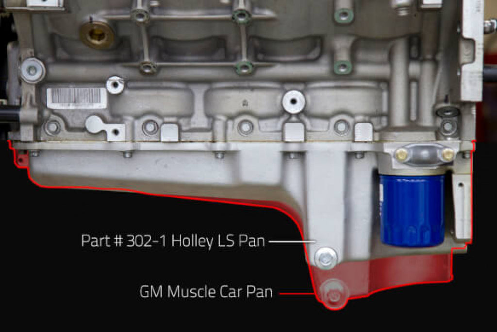 Holley GM LS Swap Oil Pan