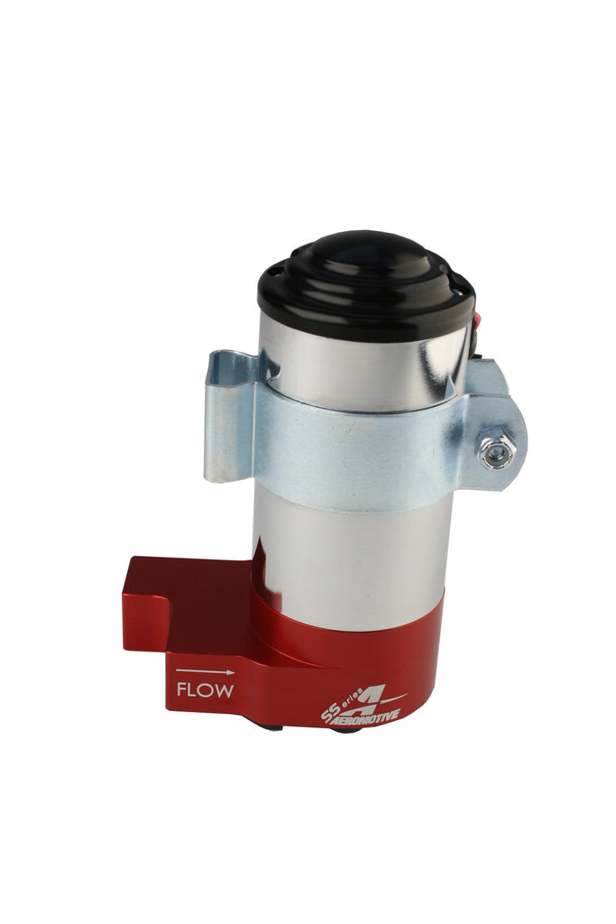 Aeromotive SS Series Billet (14 PSI) Carbureted Fuel Pump with (AN-8) Inlet and Outlet Ports