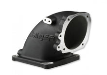 Load image into Gallery viewer, Holley EFI Cast Aluminum 4500 EFI Throttle Body Intake Elbow-Ford 5.0 To 4500-Black Finish