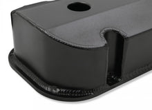 Load image into Gallery viewer, Holley GM Licensed Valve Cover - Track Series  - BBC - Fabricated Aluminum - Short Bolt - Black