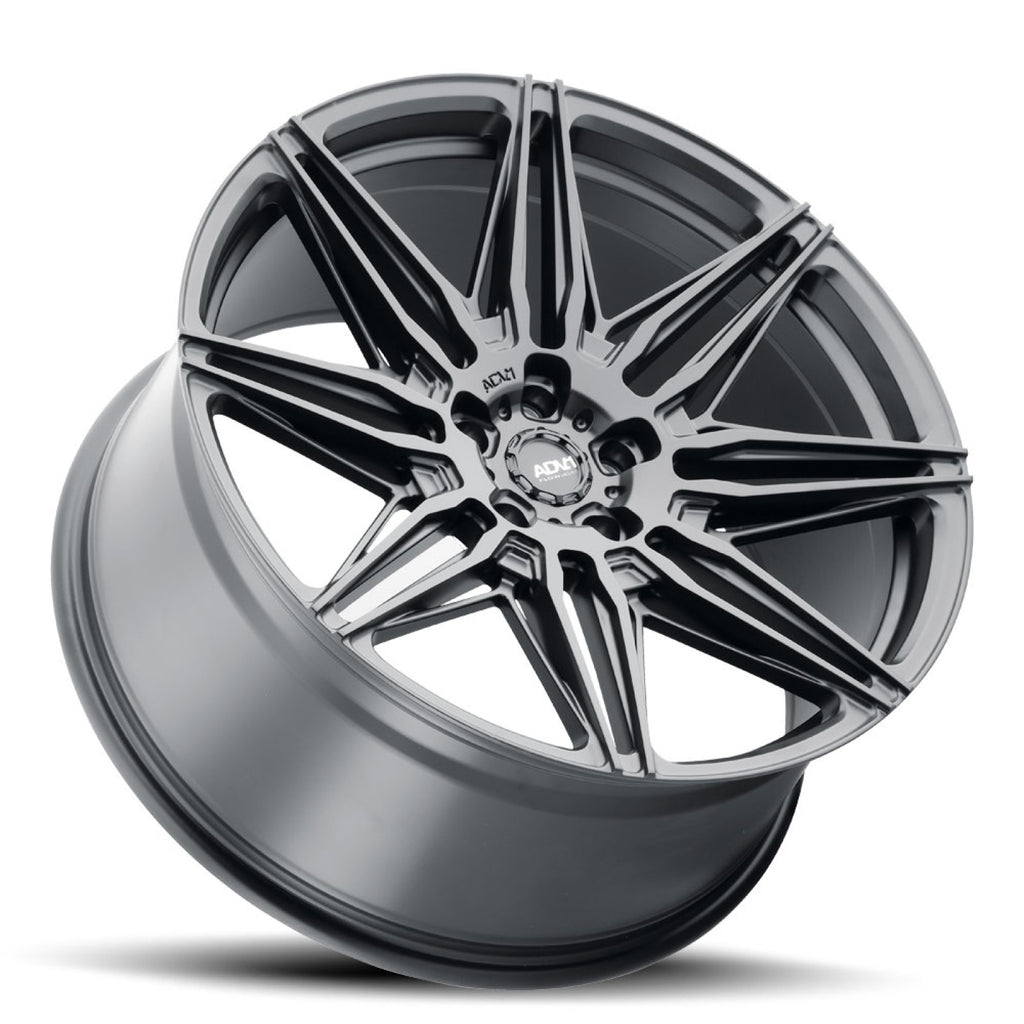 ADV.1 22x10.5 ADV08 DC 5x120 ET35 BS7.1 Satin BLK 74.1 Wheel