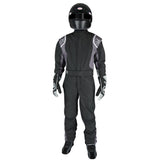 Suit Precision II 6X- Small Black/Grey