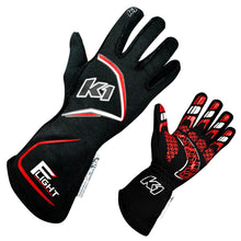 Load image into Gallery viewer, Gloves Flight Large Black-Red