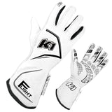 Gloves Flight Medium White