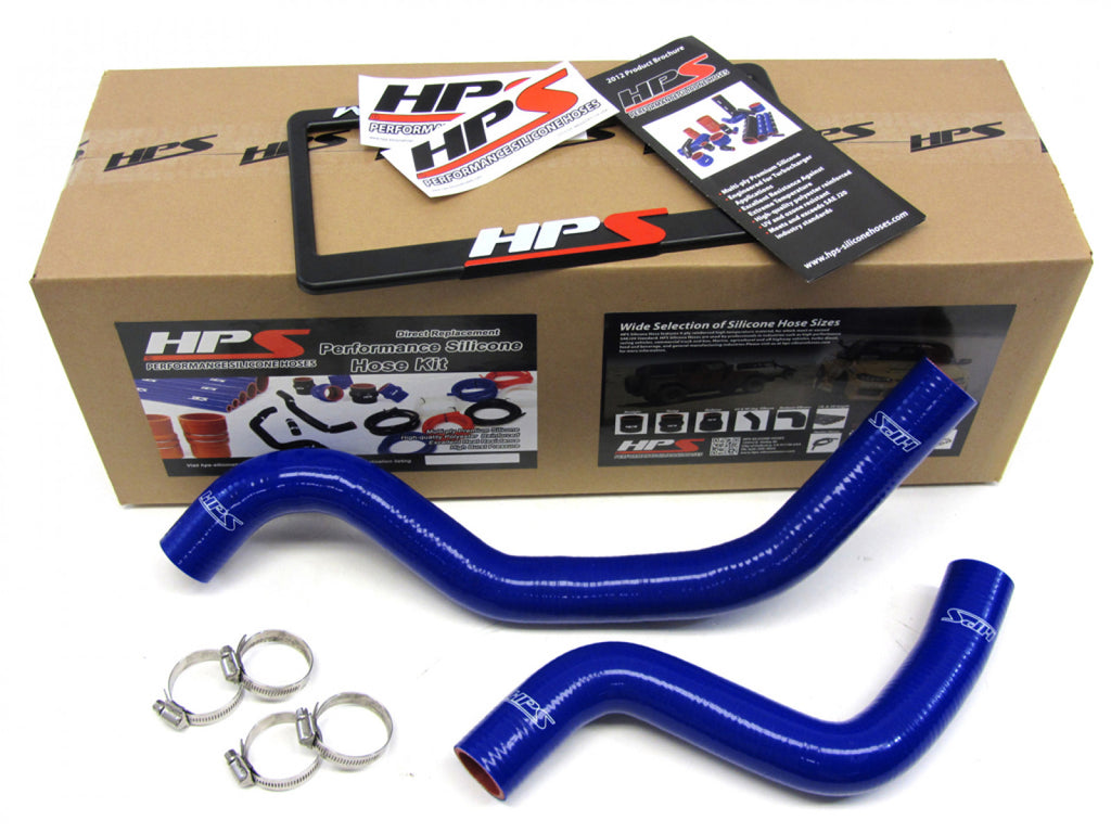 HPS Blue Reinforced Silicone Radiator Hose Kit Coolant for Mitsubishi Lancer EVO 7 8