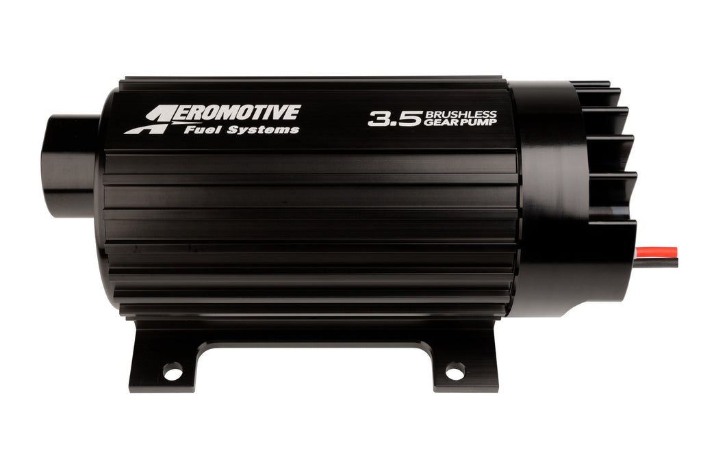 Aeromotive Variable Speed Controlled Fuel Pump, In-line, Signature Brushless Spur Gear, 3.5gpm (Pump Sleeve Includes Mounting Provisions)