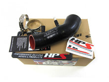 Load image into Gallery viewer, HPS Black Reinforced Silicone Post MAF Air Intake Hose Kit for Honda 06-11 Civic Si