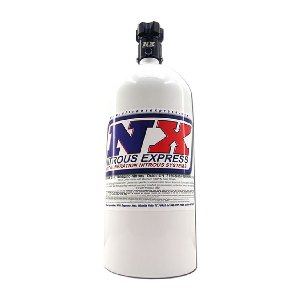 Nitrous Express 10 Lb Bottle  W/ Lightning 500 Valve (6.89  Dia. X 20.19  Tall)