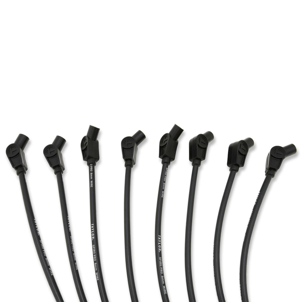 Taylor Cable 8mm race fit Spiro-Pro black