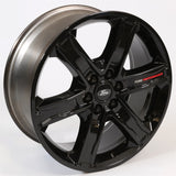 Wheel; 22 in. x 9.5 in.; Offset 44mm; Incl. Center Cap; Gloss Black;