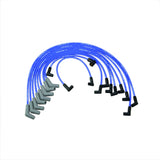 9mm Ignition Wire Set; 45 Deg. Boot; Blue;