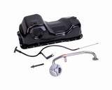 Engine Swap Oil Pan Kit; Incl. Dual Sump Oil Pan; Pickup Tube; Bolt;