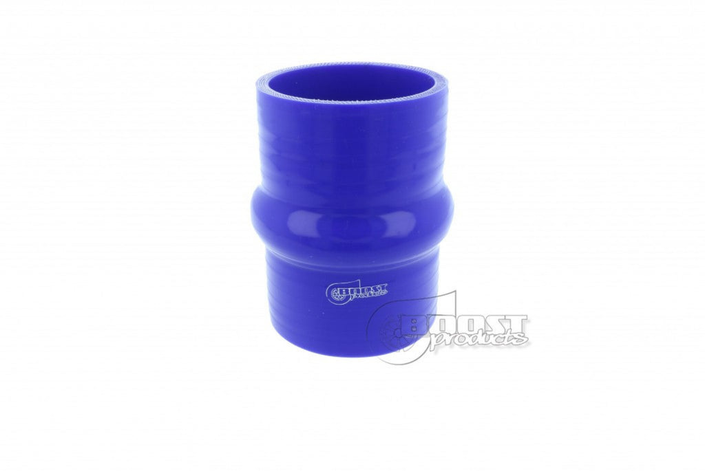 BOOST Products Silicone Coupler with Single Hump, 3-1/8" ID, Blue