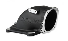 Load image into Gallery viewer, Holley EFI EFI Throttle Body Intake Elbow-Black Finish