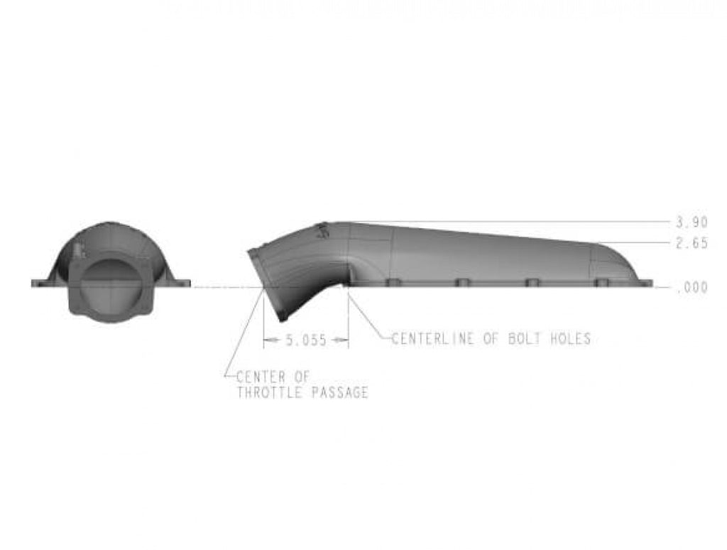 Holley EFI HI-RAM 105MM Plenum Top