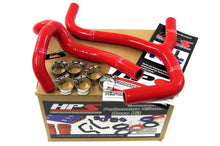 Load image into Gallery viewer, HPS Red Reinforced Silicone Radiator Hose Kit Coolant for Honda 03-04 CRF450R