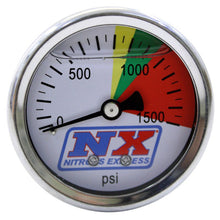 Load image into Gallery viewer, Nitrous Express Nitrous Pressure Gauge Only (0-1500 Psi)