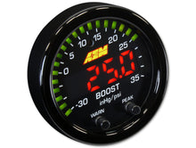 Load image into Gallery viewer, AEM X-Series Boost Pressure Gauge -30 inHg ~ 35 psi / -1 ~ 2.5 bar