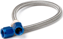 Load image into Gallery viewer, SST/Teflon Hose Assembly -4AN x 12in Blue