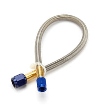 Load image into Gallery viewer, 12in. Nitrous Hose -4an/-3an- Blue Ends