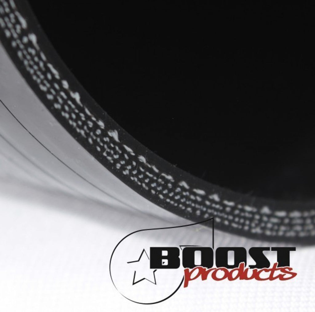 BOOST Products Silicone T-piece Adapter 2-1/8" ID / 1" Branch ID / Black