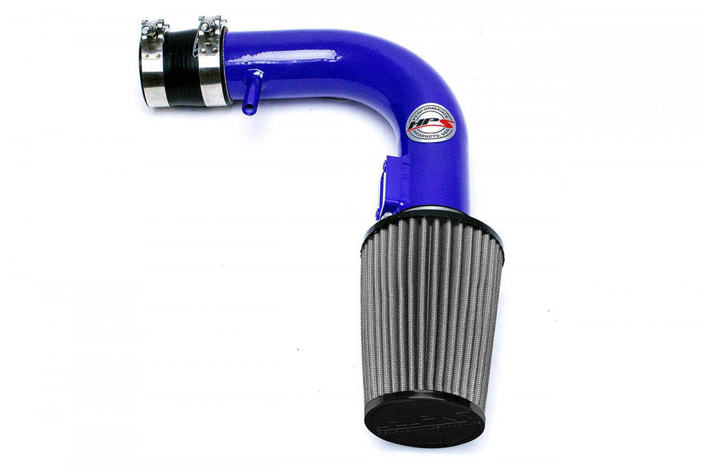 HPS Performance Blue Shortram Air Intake Kit for 12-16 Nissan Versa 1.6L