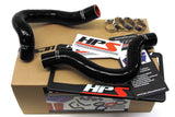 HPS Black Reinforced Silicone Radiator Hose Kit Coolant for Nissan 07-09 Sentra SE-R / SER Spec V