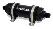 Load image into Gallery viewer, Fuelab 85812-1 In-Line Fuel Filter, Long with Integrated Check Valve 40 micron