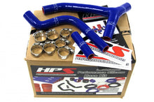 Load image into Gallery viewer, HPS Blue Reinforced Silicone Radiator Hose Kit Coolant for Yamaha 10-11 YZ250F