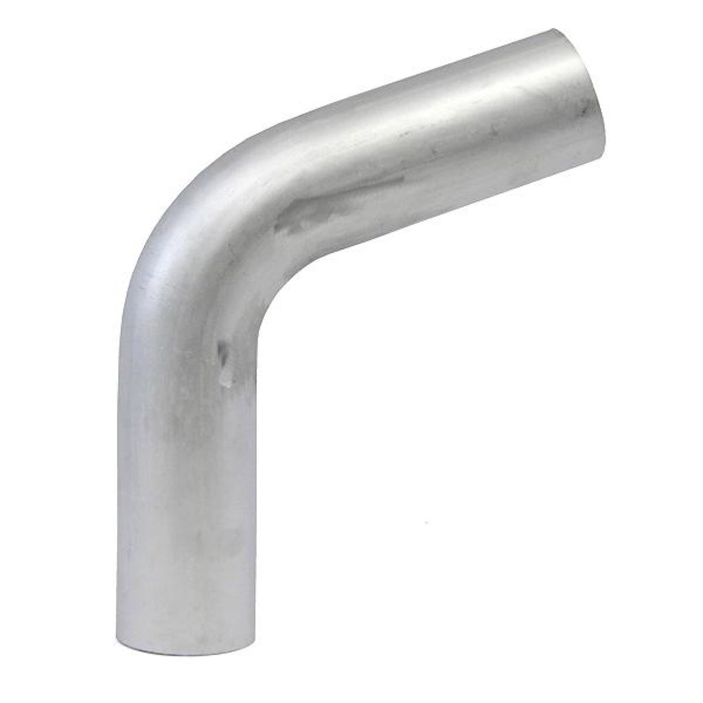 HPS 3.5" OD 70 Degree Bend 6061 Aluminum Elbow Pipe 16 Gauge w/ 3 1/2" CLR