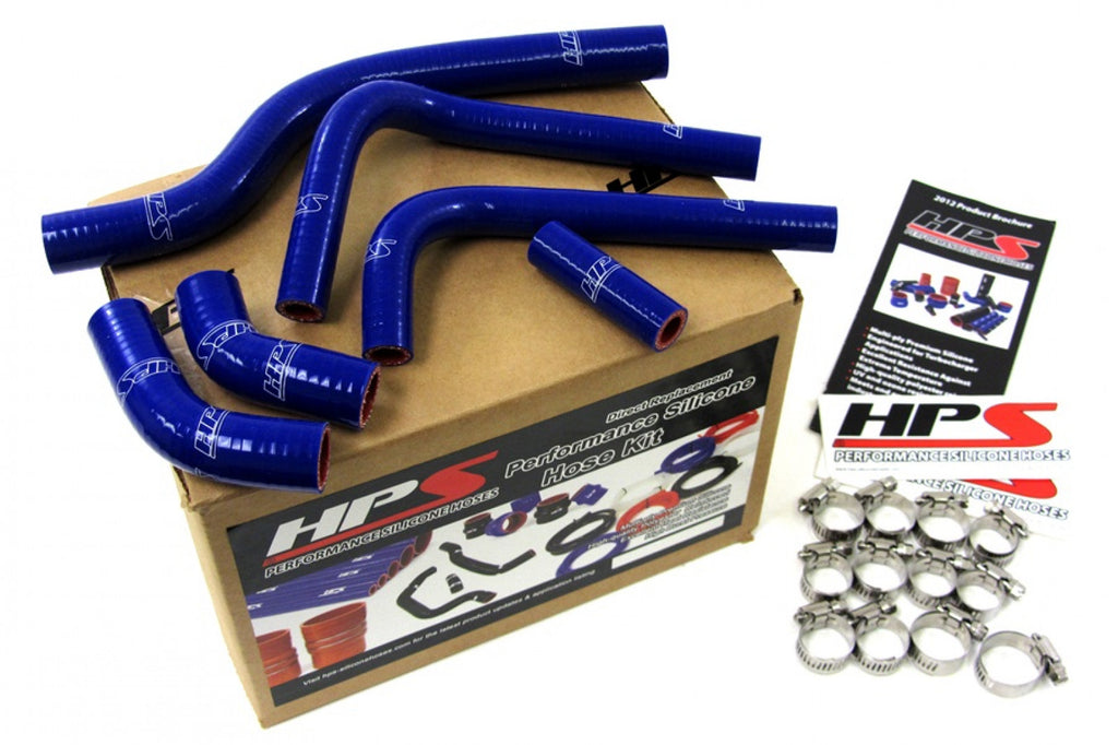 HPS Blue Reinforced Silicone Radiator Hose Kit Coolant for Suzuki 04-06 RMZ250