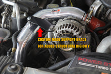 Load image into Gallery viewer, HPS Red Hot Cold Side Charge Pipe with Intercooler Turbo Boots Kit 17-105R-1