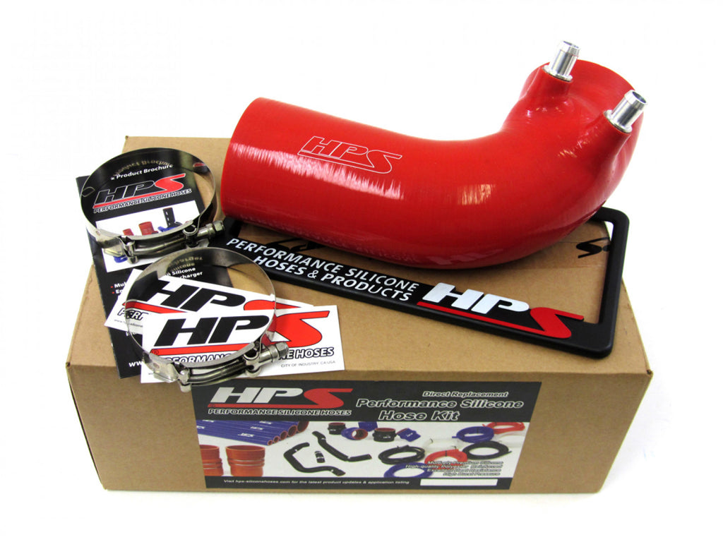 HPS Red Reinforced Silicone Post MAF Air Intake Hose Kit for Lexus 08-12 ISF V8 5.0L