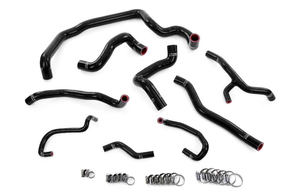 HPS Performance Mini 2011-2015 Cooper 1.6L Turbo (N18) Manual Trans Silicone Hose Kit - Black