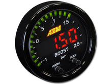 Load image into Gallery viewer, AEM X-Series Boost Pressure Gauge -30 inHg ~ 35 psi / -1 ~ 2.5 bar