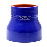 HPS Performance HTSR-300-325-L225-BLUE Silicone Reducer Coupler Hose