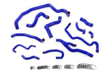 HPS Performance Mini 2007-2010 Cooper 1.6L Turbo (N14) Auto Trans Silicone Hose Kit - Blue