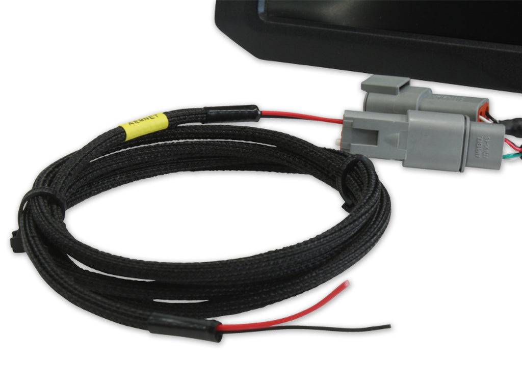 AEM CD Dash Power Cable Harness for Non AEMnet Devices