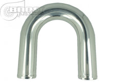 Load image into Gallery viewer, BOOST Products Aluminum Elbow 180 Degrees with 3-1/8&quot; (80mm) OD, Mandrel Bent, Polished